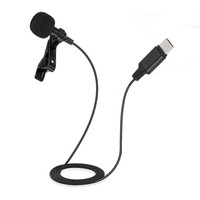 Lavalier Clip Mono Mic 3.5mm Collar Clip for Speaker Computer PC Laptop CN