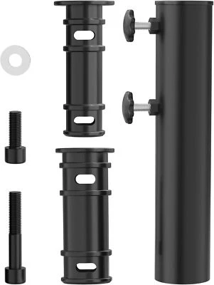 Tubo de soporte de montaje en poste para paraguas, base de tubo de acero inoxidable paraguas universal Foto 1 de 4