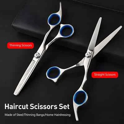 6" Profi Haarschere & Effilierschere Set – Friseurschere aus 4CR Edelstahl, Haar - Bild 1 von 4
