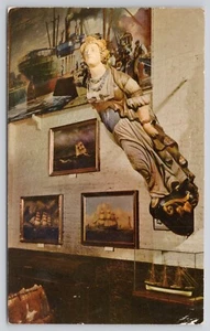 Edmonton Figurehead Mariners Museum Newport News Virginia VA Postcard - Picture 1 of 2