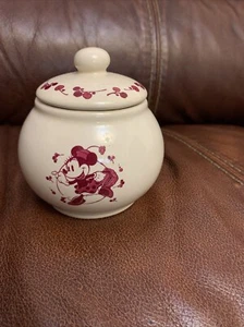 Minnie Mouse Keramik Dose mit Deckel Exklusiv Disneyland Paris Selten - Bild 1 von 24