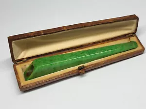 Antique Art Deco Green Cigarette Holder with Original Box - Picture 1 of 18