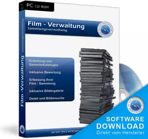 Filme,Filmsammlung verwalten,archivieren,blu-ray,DVD,VHS,Schmalfilm Software - Bild 1 von 1