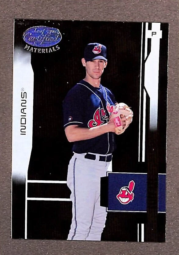 2003 Leaf Certified Materials Baseball #53 Cliff Lee RC Sample - Image 1 of 3