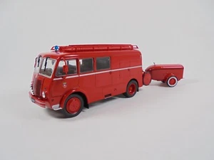 Berliet GLA 19 R fire vehicle - 1:43 Hachette IXO DIECAST TRUCK BER94 - Bild 1 von 6