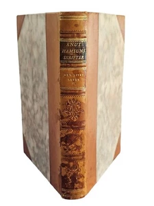 Knut Hamsuns Skrifter Men Livet Lever II. Hardback Book 1933 - Imagen 1 de 10