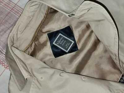 Gabardina vintage años 80 Christian Dior Monsieur Foto 1 de 4