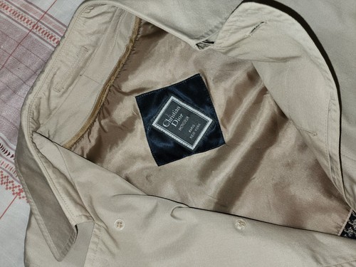 Trench vintage anni '80 Christian Dior Monsieur