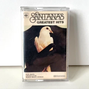 Santana Greatest Hits Music Cassette Evil Ways/Jin-Go-Lo-Ba/Black Magic Woman - Picture 1 of 3