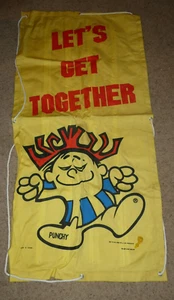 Hawaiian Punch Punchy Deluxe Surfrider Canvas Pool Floß 60" x 28" Vintage 70er - Bild 1 von 12