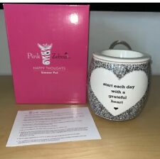 Pink Zebra Simmer Pot NWB Happy Thought! + 2 Sprinkles