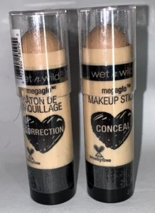 Wet n Wild MegaGlo Makeup Stick Concealer, #809 You're A Natural. QTY:2 - Picture 1 of 1
