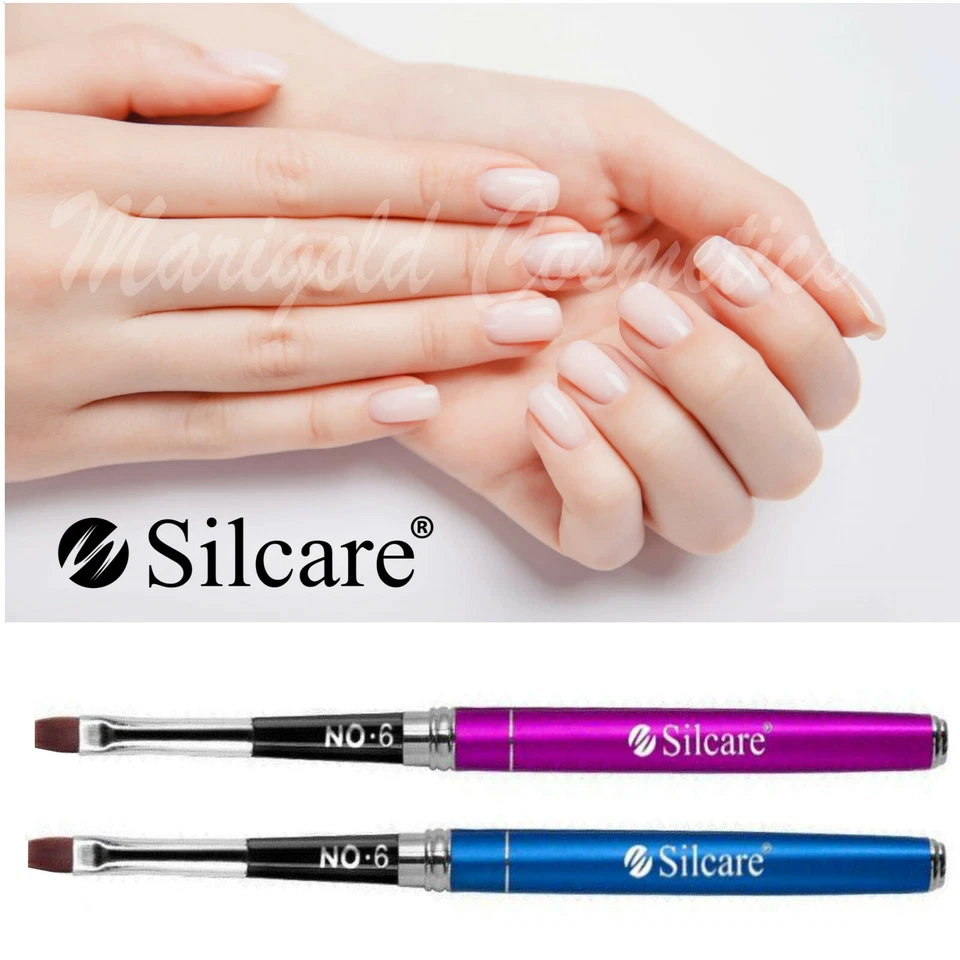 Silcare Nail Art Brush UV/LED Gel Polish Builder Acrylic Poly Nail Manicure Tool