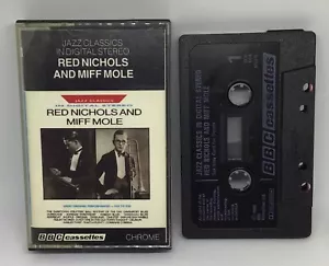 Red Nichols & Miff Mole, Jazz Classics Digital Stereo ZCF664 BBC Cassette Tape - Picture 1 of 2