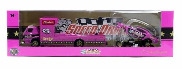 1966 Dodge L600 & 1971 Challenger M2 Machines 1:64 Scale Auto Haulers Release 86 - Image 1 of 2