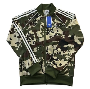 NWT! adidas Originals SSTR Track Top Men’s Medium Jacket Camo Camouflage IS0253 - Picture 1 of 4