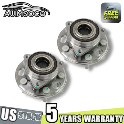 Front Wheel Hub Assembly 513288 Driver Passenger Set 2 For Saab 9-5 2010-2011 - Изображение 1 из 4