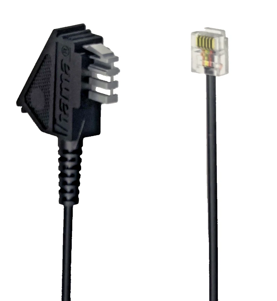 Hama 00201109 Telefonkabel Schwarz