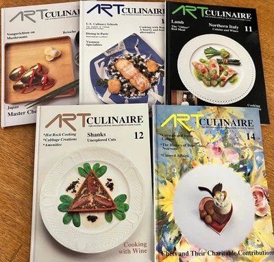 Assorted ART CULINAIRE Magazines - International Magazine in Good Taste - HC/VG - Image 1 of 4