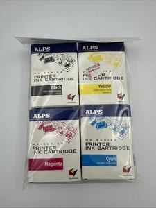 NEW 4 COLOR ALPS INK -CMYK OEM PART #106058-00 - FOR ALPS MD SERIES PRINTERS - Picture 1 of 6