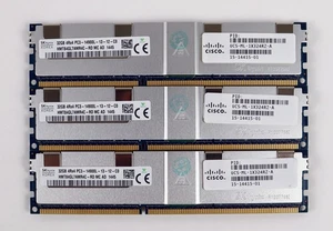 Hynix 96GB (3x32GB) HMT84GL7AMR4C-RD PC3-14900L DDR4 ECC REG Server Memory - Picture 1 of 2