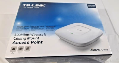 NEW TP-LINK EAP115 IEEE 802.11n 300 Mbit/s Wireless Access Point - Image 1 of 3
