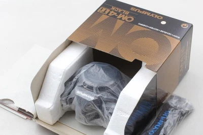 [unbenutzt mit Box Case] Olympus OM-4Ti schwarz 35 mm analoge Spiegelreflexkamera Gehäuse aus Japan - Bild 1 von 4