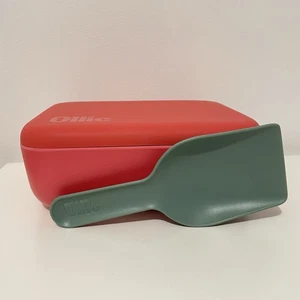 Ollie Puptainer Dog Food Storage Container With Scoop 7.98" L X 6" W Red - Picture 1 of 11