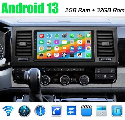 für VW T6 Transporter Multivan 9" Android 13 Autoradio Carplay GPS Navi WIFI KAM - Bild 1 von 4