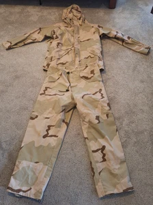 ECWCS Military Goretex Parka Hose Set Cold Weather Desert Camouflage Gr. LL - Bild 1 von 10