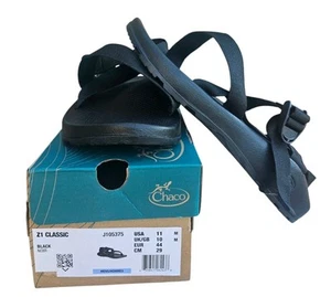 Sandalia Chaco Hombre Z/1 Clásica, Exterior, Negra 11 M NUEVA EN CAJA - Imagen 1 de 7