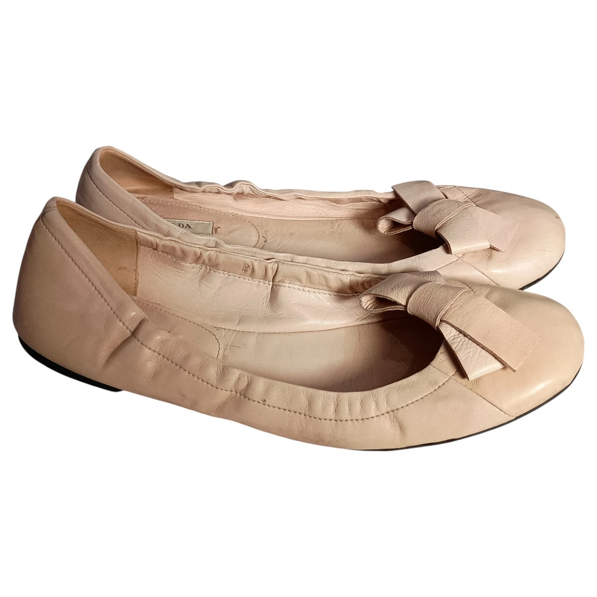 靴 00s PRADA ribbon flat shoes PRADA Women's Ballet Flats for sale - eBay