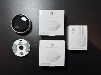 Nest Learning Thermostat - 3rd Generation Stainless Steel E360129 - Image 1 of 4