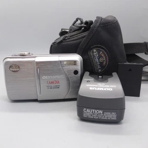 Olympus Digital Camera Camedia C-50 Zoom 5.0MP Silver Tested - Picture 1 of 14