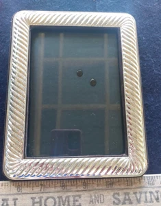 Vintage Silver Plated Picture Frame for 5x7 Photo - Picture 1 of 8
