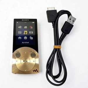 Sony NW-S744 Walkman MP3 Digital Media Player 8GB Purdue Gold Black Tested Used - Picture 1 of 6
