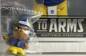 Matthew Stafford NFL Teenymates 1" Figur & 2021 Playoff Call to Arms. RAMS QB - Bild 1 von 11