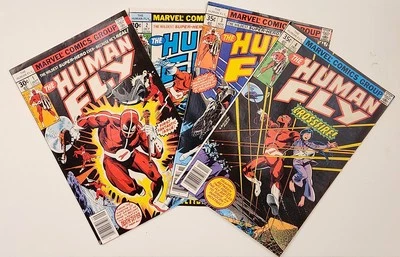 The Human Fly #1 a #4 Edición Quiosco Marvel 1977 Spider-Man Ghost Rider Foto 1 de 4