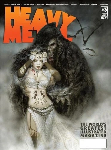 Heavy Metal #3 - 2025 - Cover A - Luis Royo - Regular Cover - 2025 - Image 1 of 1
