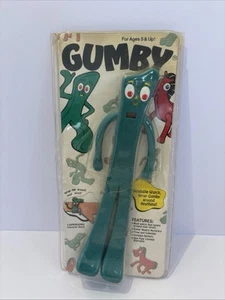 Reloj Gumby 1995 flexible, envolvente Gumby alrededor de cualquier cosa nuevo con instrucciones - Imagen 1 de 4