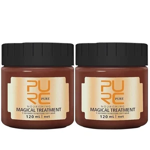 2 Pezzi 120ml PURC Maschera Capelli Magica - 5 Secondi Ripara Danni, Molecole Avanzate... - Foto 1 di 6
