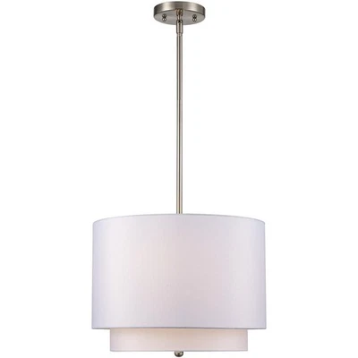 Trans Globe Lighting PND-801-IV Schiffer Pendant Ivory - Image 1 of 4
