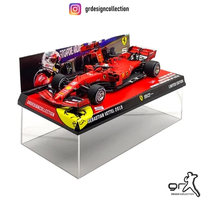 Sebastian Vettel - Ferrari SF90 - Winner F1 Singapore GP 2019 / LOOKSMART / 1:43 - Immagine 1 di 4