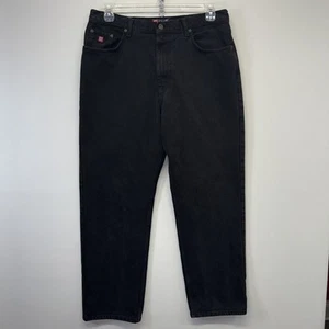 Vintage Chaps Ralph Lauren Jeans Men's 36x30 Relaxed Fit Embroidered Denim 90s - Picture 1 of 18