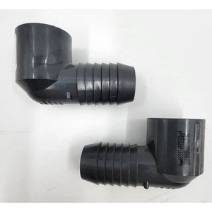 Lasco 1 in. Dia. x 3/4 in. Dia. Insert To FPT 90 deg. PVC Elbow Lot of 2 - Picture 1 of 3