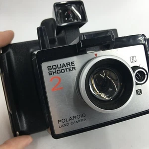 Polaroid Square Shooter 2 Instant Film Land Camera Original Box & Manuals NOS - Picture 1 of 11