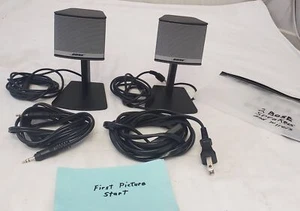 Juego de 2 altavoces satélite multimedia Bose Companion 3 Serie II - Imagen 1 de 7