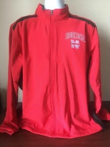 Chaqueta ligera Nebraska Cornhuskers cremallera completa para hombre grande roja - Imagen 1 de 9
