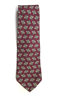 Robert Talbott Andrisen Morton Finest Silk Hand Sewn Red Tie 3.75" x 57.5" EUC - Picture 1 of 5
