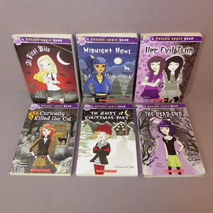 A Poisen Apple Book, Lot of 6 Paperback Children's Books, Scholastic - Picture 1 of 16